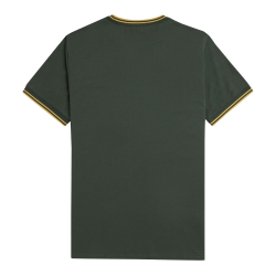 Fred Perry - Twin Tipped T-Shirt M1588 court green/honeycomb Y22