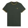 Fred Perry - Twin Tipped T-Shirt M1588 court green/honeycomb Y22