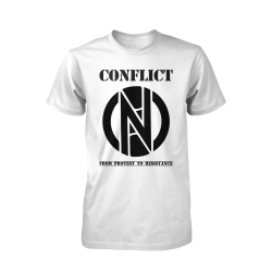 Conflict - From Protest T-Shirt white