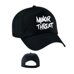 Minor Threat - Logo Basecap black