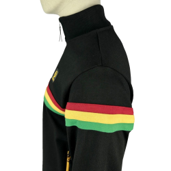 Trojan - Retro Stripe Track Top TR/8953 black