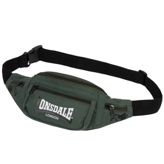 Lonsdale - Hip Bag olive/black/white