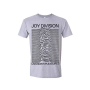 Joy Division - Unknown Pleasures T-Shirt grey