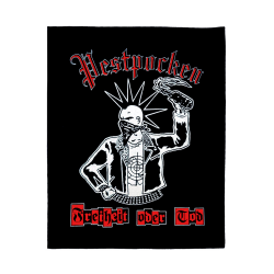 Pestpocken - Freiheit Oder Tod Backpatch