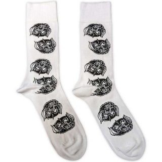 Motörhead - Warpig Repeat  Ankle Socks white