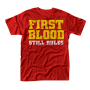 First Blood - This Is For You T-Shirt red