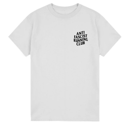 Anti Fascist Running Club - Running Shirt white