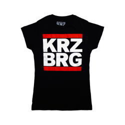 KRZ BRG - Logo Form Fit T-Shirt black