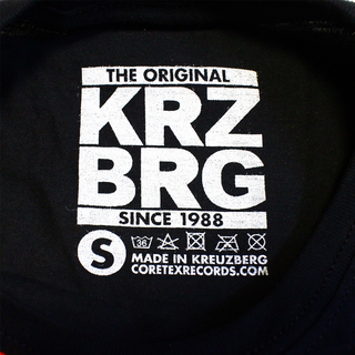 KRZ BRG - Logo Form Fit T-Shirt black M