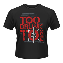 Dead Kennedys - Too Drunk To Fuck T-Shirt black/red