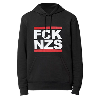FCK NZS - Logo Hooded Sweatshirt Black XXL