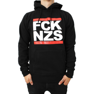 FCK NZS - Logo Hooded Sweatshirt Black XXL