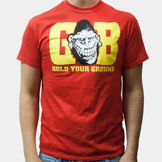 Gorilla Biscuits - Hold Your Ground T-Shirt Red S