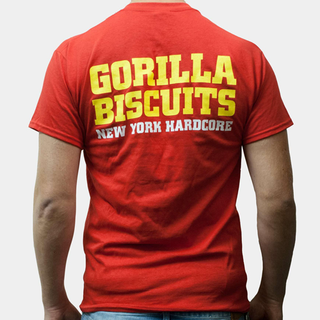 Gorilla Biscuits - Hold Your Ground T-Shirt Red L