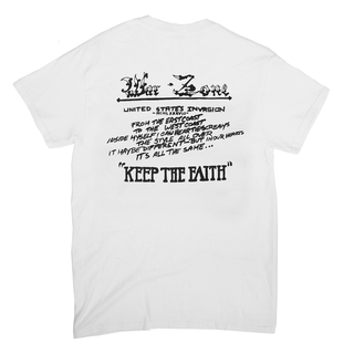 Warzone - keep the faith T-Shirt white M