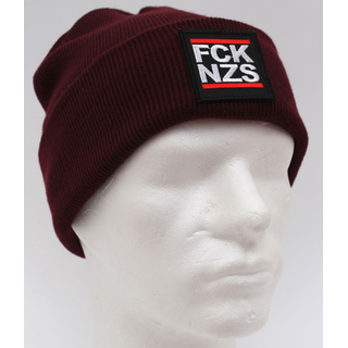 FCK NZS - Logo Beanie burgundy