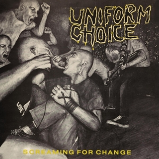 Uniform Choice - screaming for change black LP