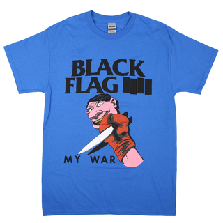 Black Flag - My War T-Shirt Blue M
