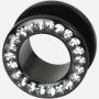 Wildcat - steel blackline sealed jewelled tunnel white