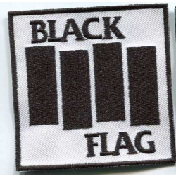 Black Flag - bars black on white