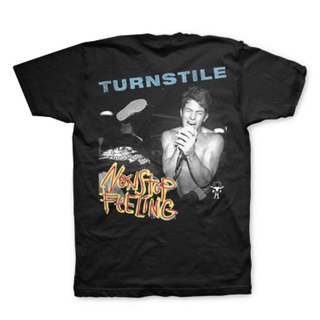 Turnstile - Nonstop Feeling Cover (pocket print) T-Shirt black