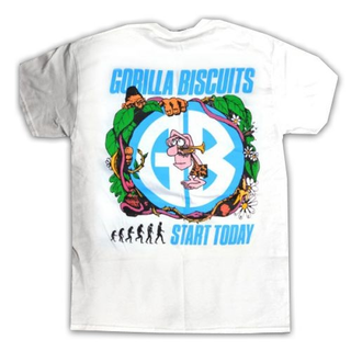 Gorilla Biscuits - Jungle T-Shirt white S