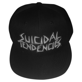 Suicidal Tendencies - Logo Snapback Cap white on black