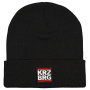 KRZ BRG - Logo Beanie Black