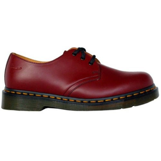 Dr. Martens - 1461 cherry red smooth DMC SM-CR 3-eye shoe smooth (gelbe Naht)