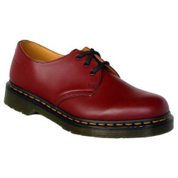 Dr. Martens - 1461 cherry red smooth DMC SM-CR 3-eye shoe...