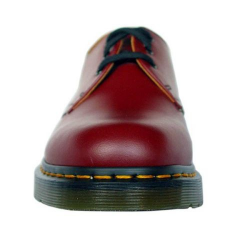 Dr. Martens - 1461 cherry red smooth DMC SM-CR 3-eye shoe smooth (gelbe Naht)