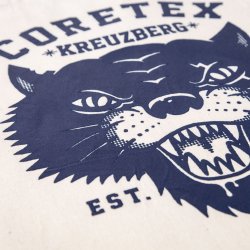 Coretex - Panther Stoffbeutel Natur/Blau