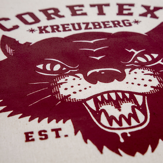 Coretex - Panther Stoffbeutel Natur/Burgund