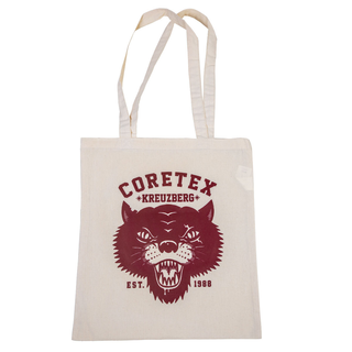 Coretex - Panther Tote Bag Natural/Burgundy