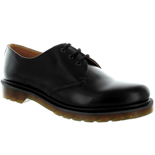 Dr. Martens - 1461PW black smooth shoe (ohne Naht schmal)