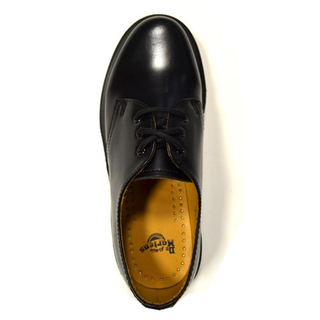 Dr. Martens - 1461PW black smooth shoe (ohne Naht schmal)