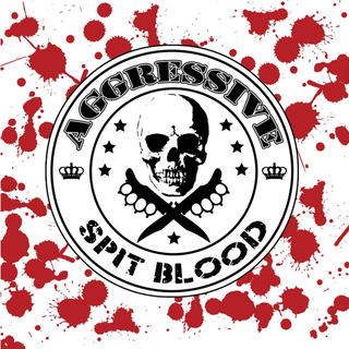 Aggressive - spit blood black LP