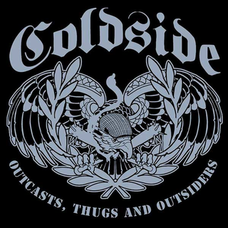 Coldside - outcasts, thugs & outsiders clear LP
