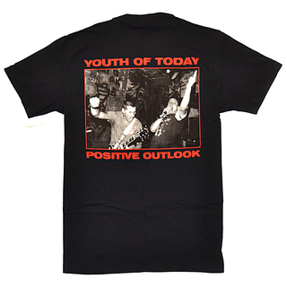 Youth Of Today - positive outlook black M