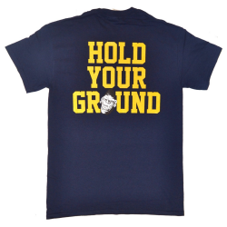 Gorilla Biscuits - Hold Your Ground Pocket T-Shirt Navy