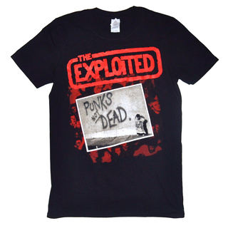 Exploited - Punks Not Dead T-Shirt black
