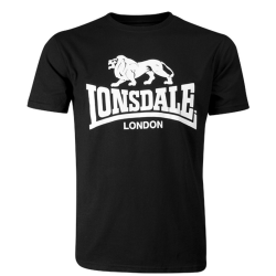 Lonsdale - Logo T-Shirt black