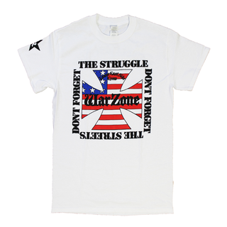 Warzone - Dont Forget The Struggle T-Shirt White