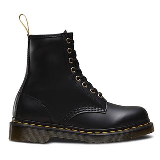 Dr. Martens - VEGAN 1460 black 8-eye boot (gelbe Naht) EU 48/ US 14/ UK 13