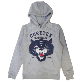 Coretex - Panther Hooded Sweatshirt grey