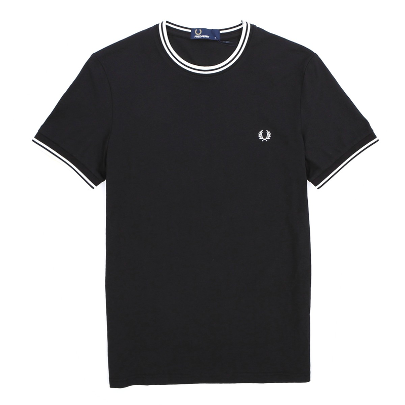 Fred Perry - twin tipped T-Shirt M1588 black 102, 59,31