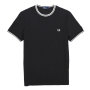 Fred Perry - Twin Tipped T-Shirt M1588 black 102