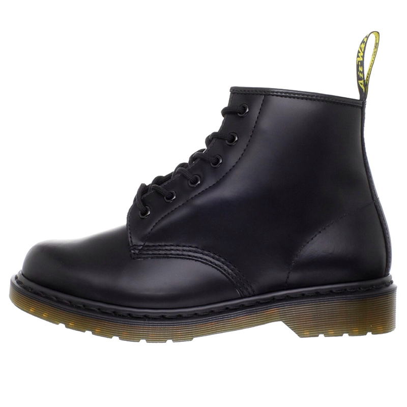 Dr. Martens - 101PW Smooth Black 6-Eye Police Boot, 164,99