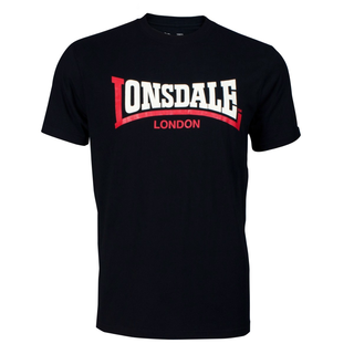 Lonsdale - Two Tone T-Shirt black XXL