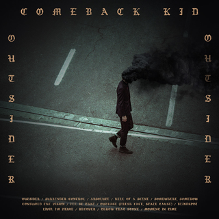 Comeback Kid - outsider clear orange splatter LP